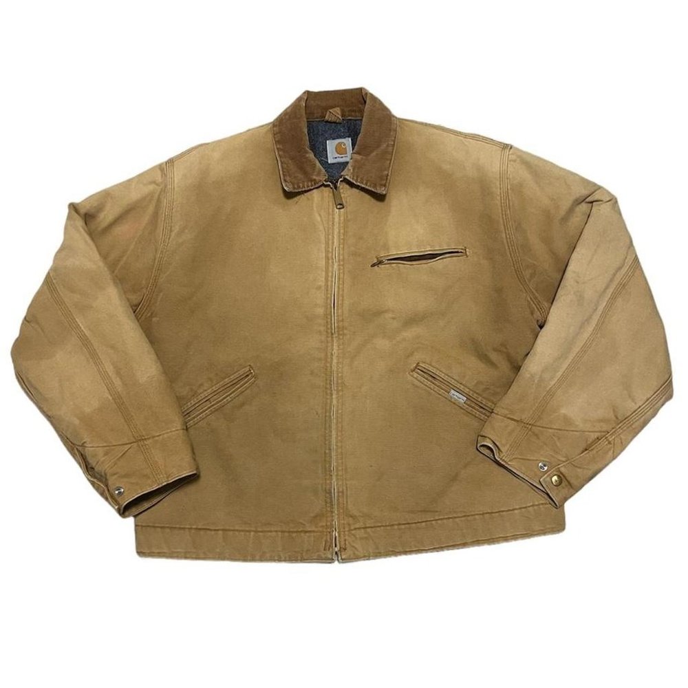 Vintage 90’s Carhartt blanket lined Detroit style jacket in great condition